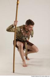 KEETA KNEELING POSE WITH SPEAR